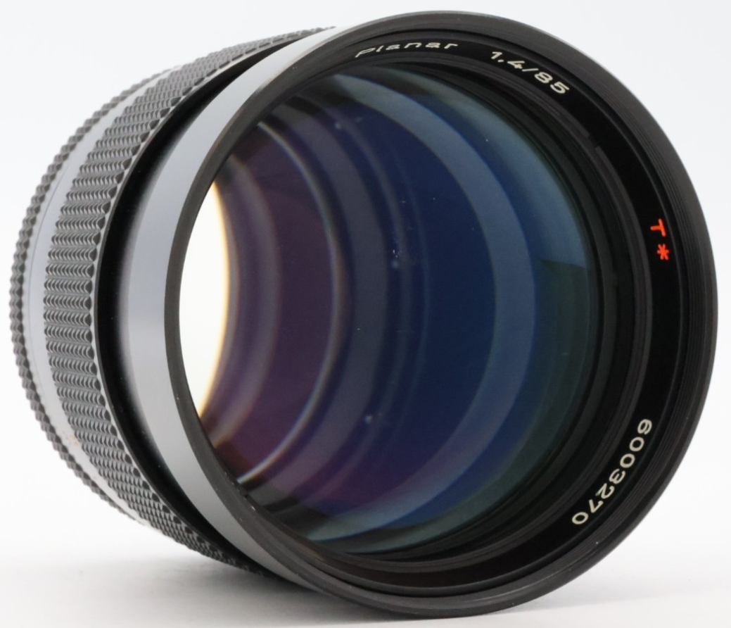 【超美品】CONTAX Planar 85mm F/1.4 T* MMJ N-MINT] Contax Carl Zeiss Planar T* 85mm F/1.4 AEG C/Y Mount MF