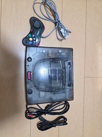 SEGA Sega Saturn console limited edition skeleton version with box working condi