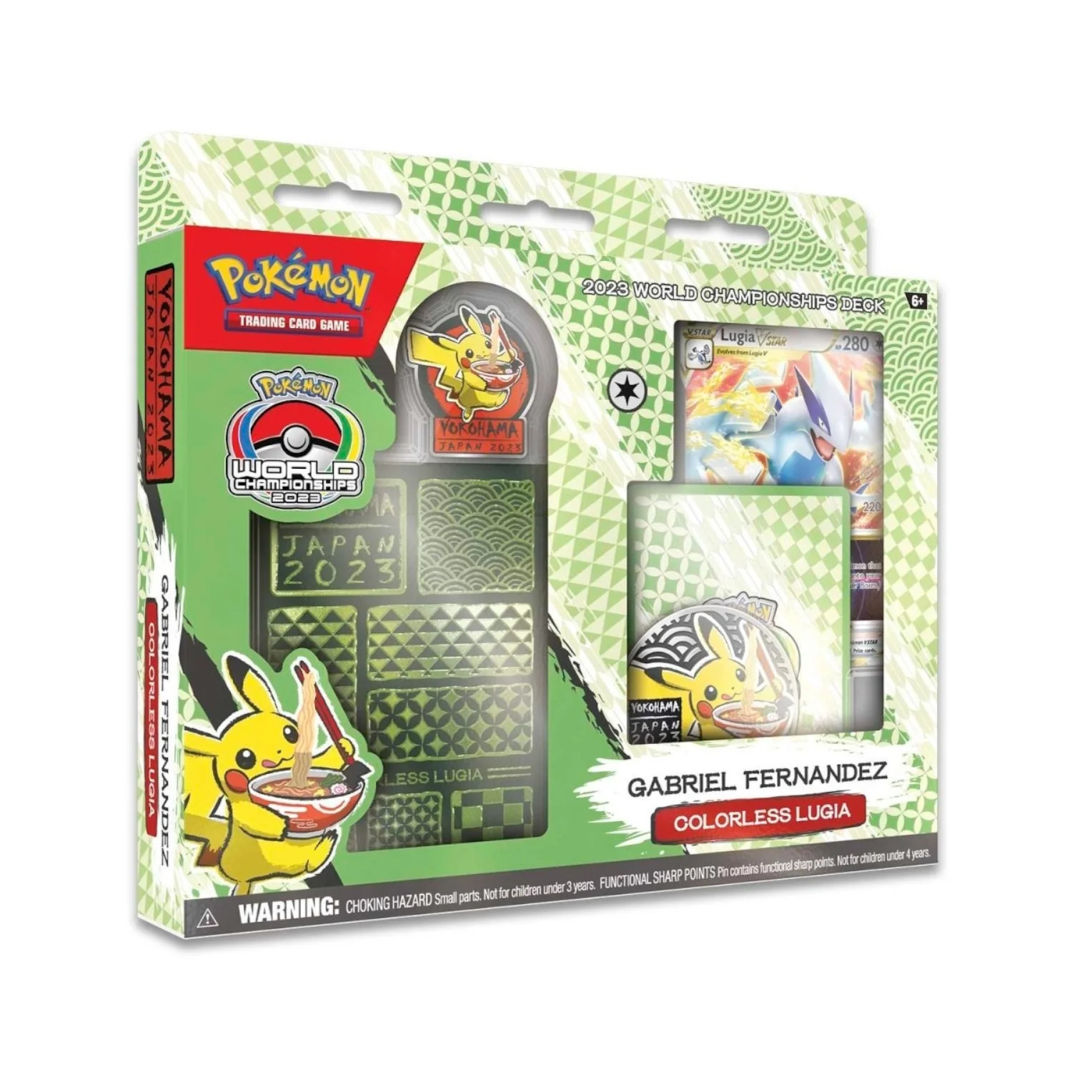 Pokemon TCG Колода для чемпионата мира 2023 года Габриэль Фернандес Бесцветный Лугиа 6790₽