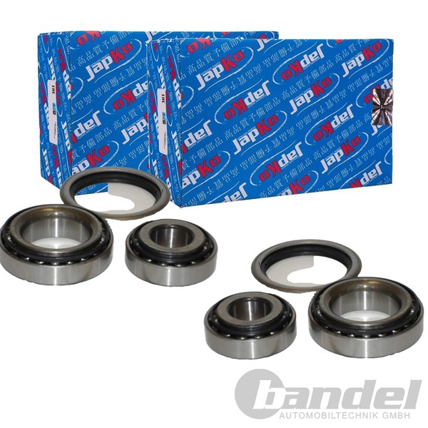 2X Japko RADLAGER-SATZ Hinten Vorne Passend FüR Daihatsu Charmant Toyota Carina-image