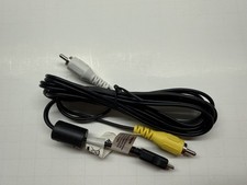 Mini USB to RCA AV Cable Composite Video Audio Adapter White Yellow Connectors