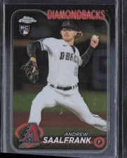 2024 Topps Chrome Andrew Saalfrank Rookie Arizona Diamondbacks #178