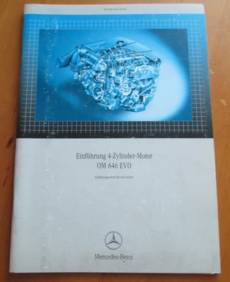 Werkstatthandbuch Mercedes Motor OM 646 EVO  -  Einführung Service - Bild 1 von 4