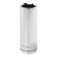 Powerbuilt 1/2 Inch Drive x 20 MM 6 Point Deep Socket - 642214