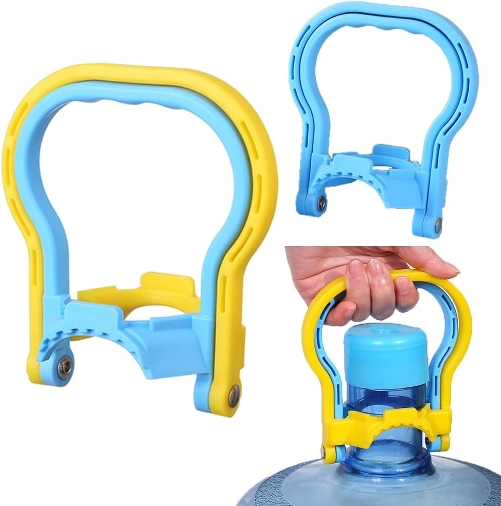Holder Purified Drinking Water Jug Caps Carrier Lif