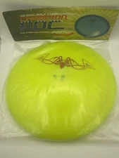 Innova Disc Golf 2009 USDGC Lime Champ Roc Spirit Stamp In Package With COA 180g