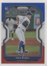 2021 Panini Prizm Tier II Red White & Blue Prizm Kris Bubic #198 y0i