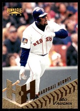 Mo Vaughn 1996 Pinnacle #261 Boston Red Sox MLB READ FREE SHIPPING AutographDen