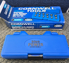Cornwell Cbpi0212mms 12-piece 14 Drive Metric Magnetic Socket Assembly 6-pt