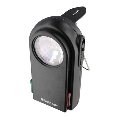 BW Signal Taschenlampe mit zusätzlichen Filterscheiben rot, grün, Gehäuse schwar