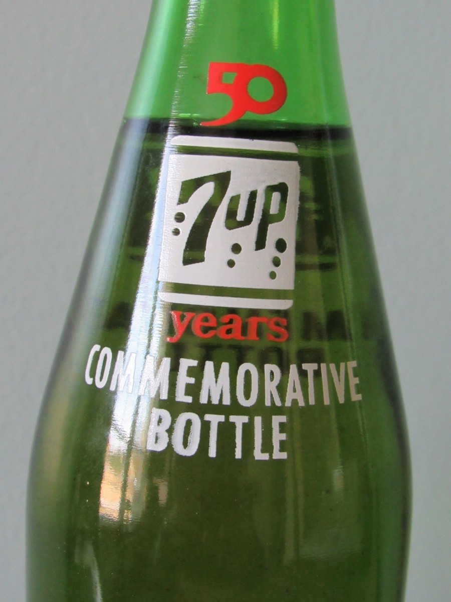 SEVEN-UP BOTTLING Bottle - 50th Anniversary 1928-1978 - Edward L