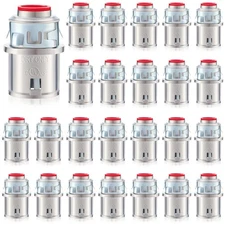 Relaxweex Metal-Clad Cable Connectors Zinc Electrical Conduit Connector 3/8" ...