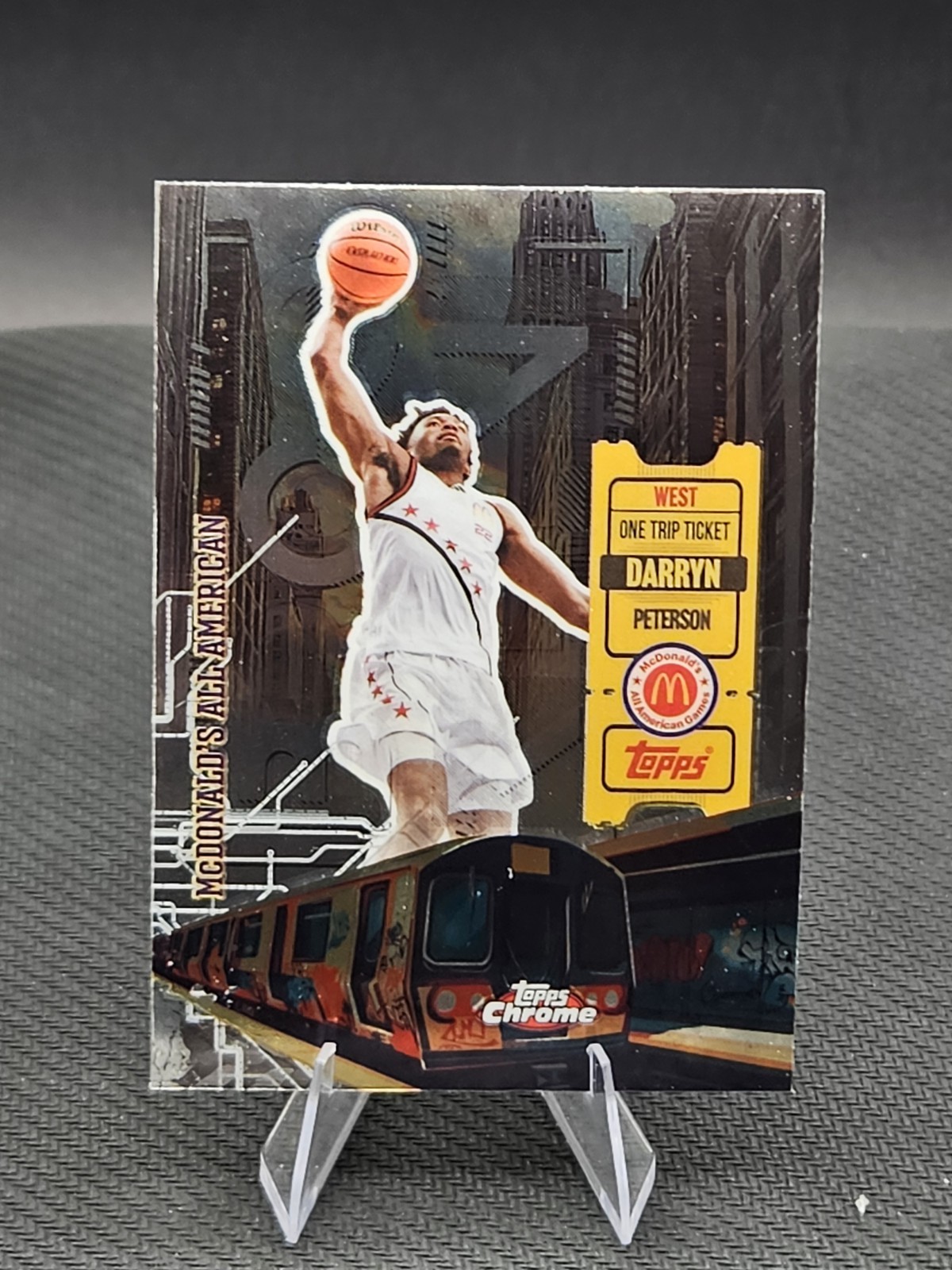 2025 Topps Chrome Mcdonald's All American - High Rises Darryn Peterson #HR-12...