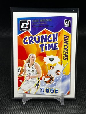 2025 WNBA Donruss Basketball Crunch Time Press Proof Paige Bueckers #19 RC