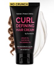 Curl Defining Cream, Lightweight Anti-Frizz Curl Defining Cream, 6.8 fl oz