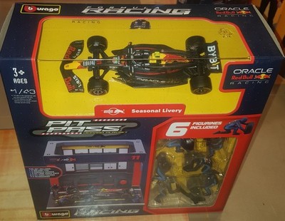 Bburago 1/43 F1 Formula Racing PITBOX Red Bull OVP 18-38453 Sergio Perez