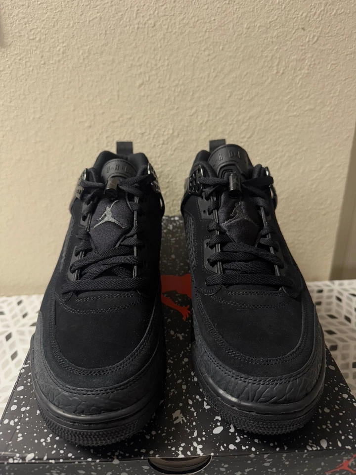 Air Jordan Spizike низкий черный кот FQ1759-001 - мужчин SizE 11 - совершенно новый в коробке - Изображение 3 из 4