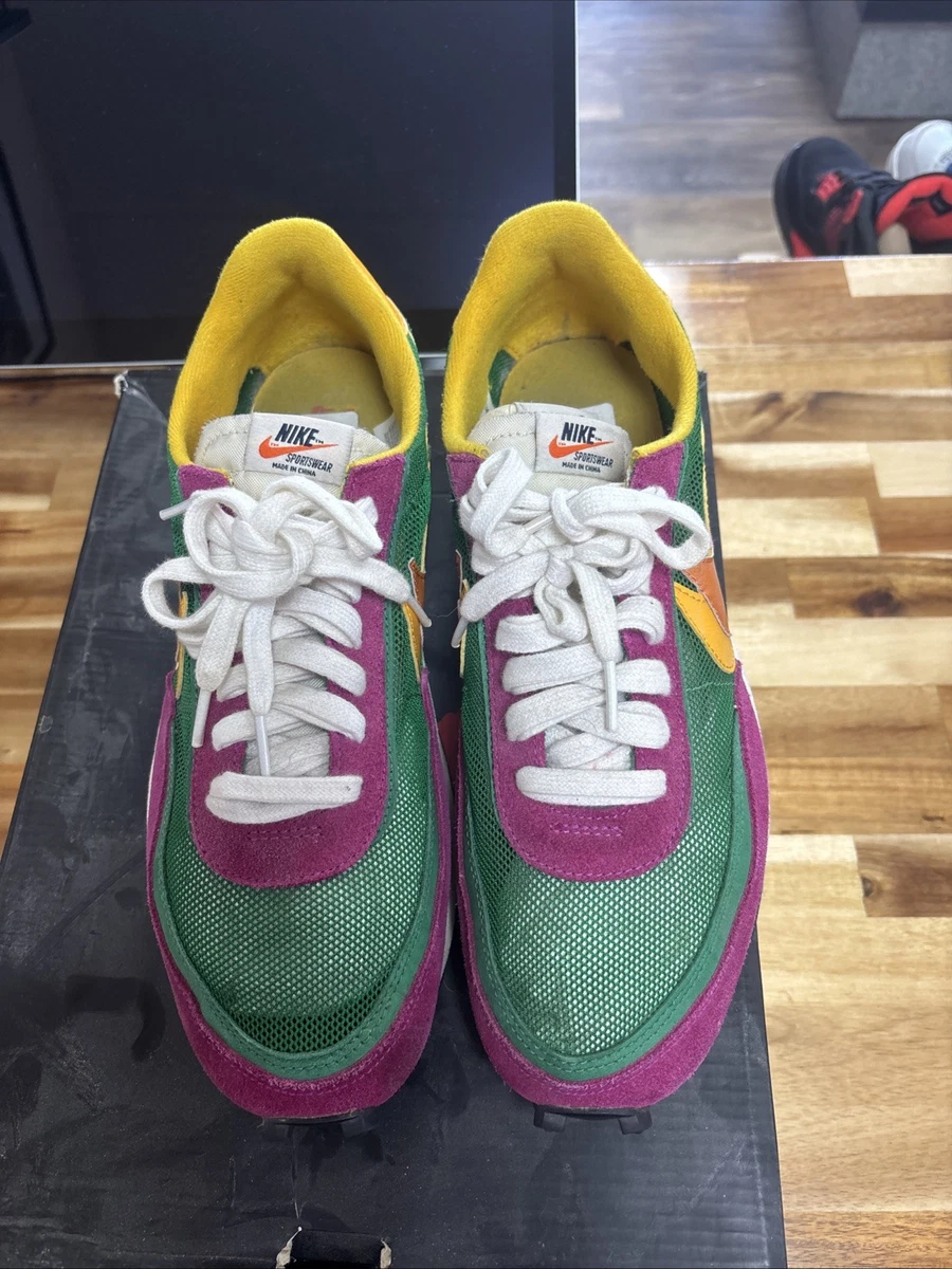 Nike sacai x LDWaffle Pine Green for Sale | Authenticity
