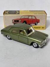Dinky Toys Spain Peugeot 304 réf 1428 Originale Boîte Stock