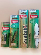 Heddon Zara Puppy & Torpedo Topwater Lure Set of 4 New, Packaged