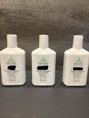 3 PKHempz On One Condition Hydrating Conditioner Eucalyptus & Tea Tree 8.5 fl oz