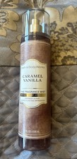 ONE Bath  Body Works CARAMEL VANILLA Fine Fragrance Mist Spray 8 Oz NEW