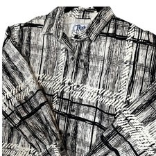 Vintage Roper Rodeo Blue Shirt Women's 17/18 Western Cowgirl Made in USA