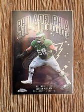 2025 Topps Chrome all-chrome Jordan Mailata ACT-12 Philadelphia Eagles