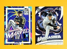 Bubba Chandler ROOKIE LOT 2026 Donruss Diamond Marvels SSP #3 AND Unleashed RC