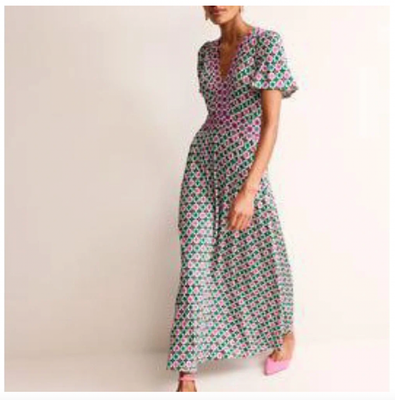 stephen burrows jersey dress Stephen Burrows Lettuce Hem Jersey Dress main image 1