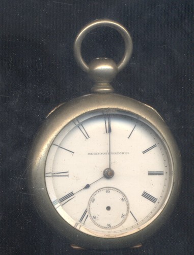 ELGIN WATCH COMPANY RAILROAD POCKET WATCH VINTAGE ANTIQUE