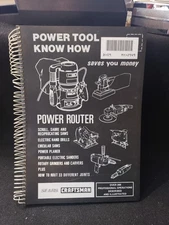 Sears Power Tool Know How Power Router A Craftsman Handbook Spiral 9-2949 1987
