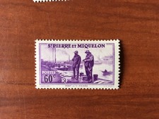 Saint Pierre And Miquelon 198 * MH Port Of Saint Pierre Year 1939