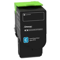 Original Lexmark 78C20C0 Cyan Toner 1400 Seiten Blau RüCkgabetoner