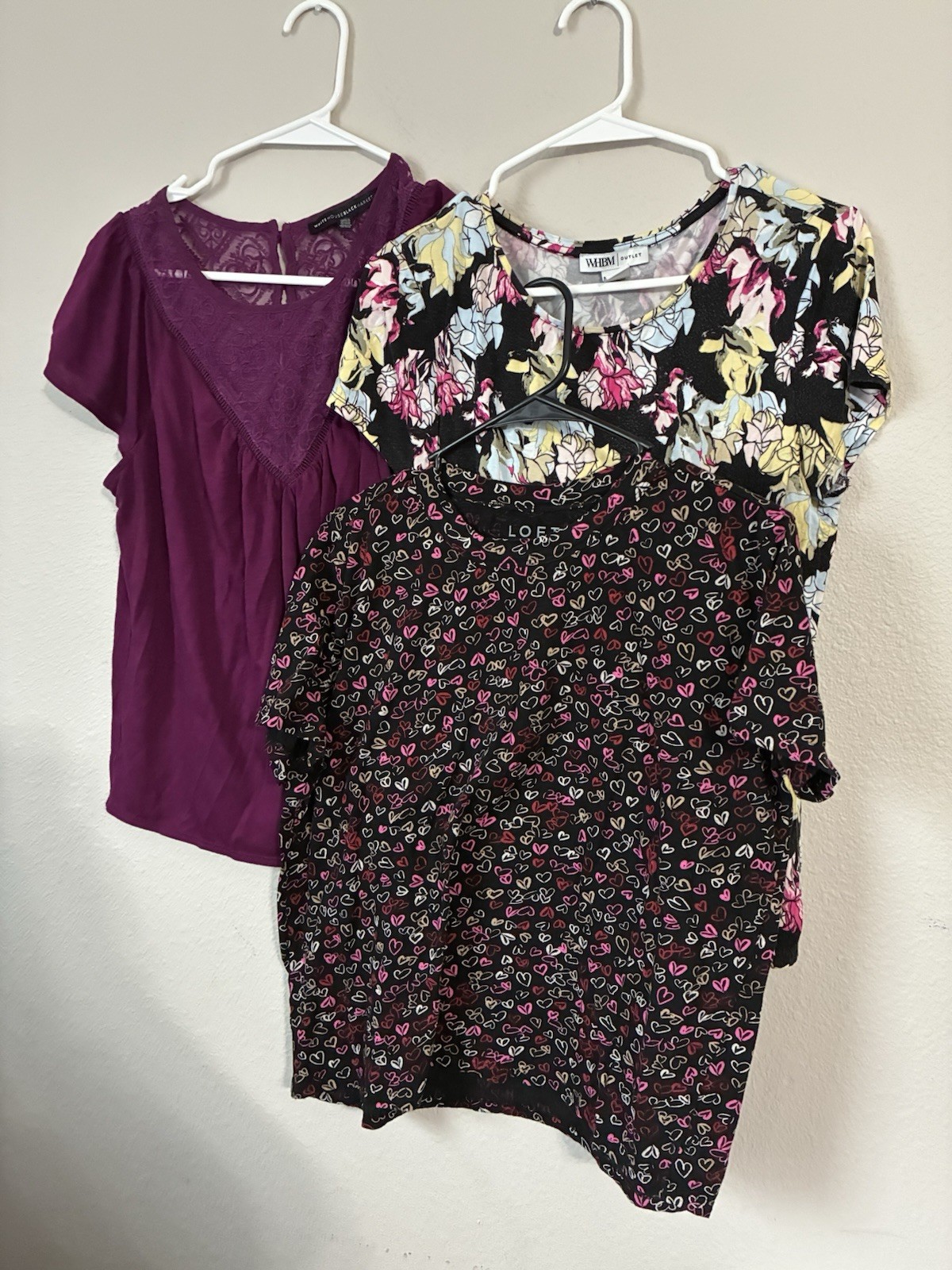Women’s 3 Shirt Lot Loft & Other Size Medium