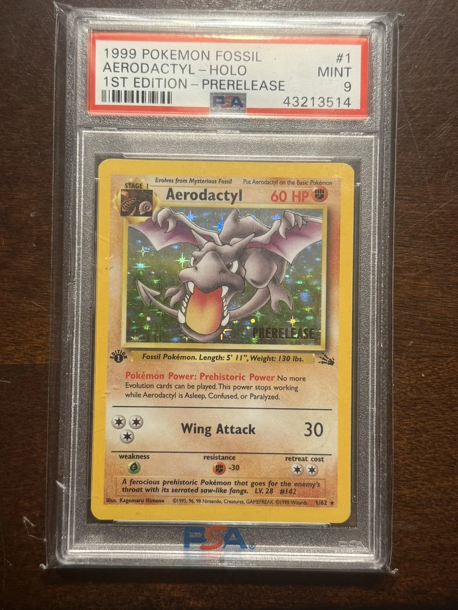 First Edition Pokémon Individual Fossil Cards for sale | eBay