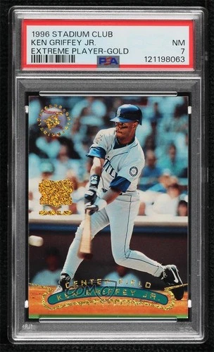 1996 Topps Stadium Club Extreme Players Gold Ken Griffey Jr PSA 7 HOF