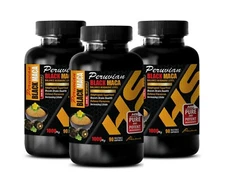 stamina supplements women - PERUVIAN BLACK MACA - maca maca capsules 3B