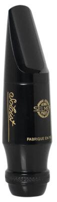 Ideales Selmer Solisten Mundstück Soloist C* f. Tenor Saxophon, U-förmige Kammer