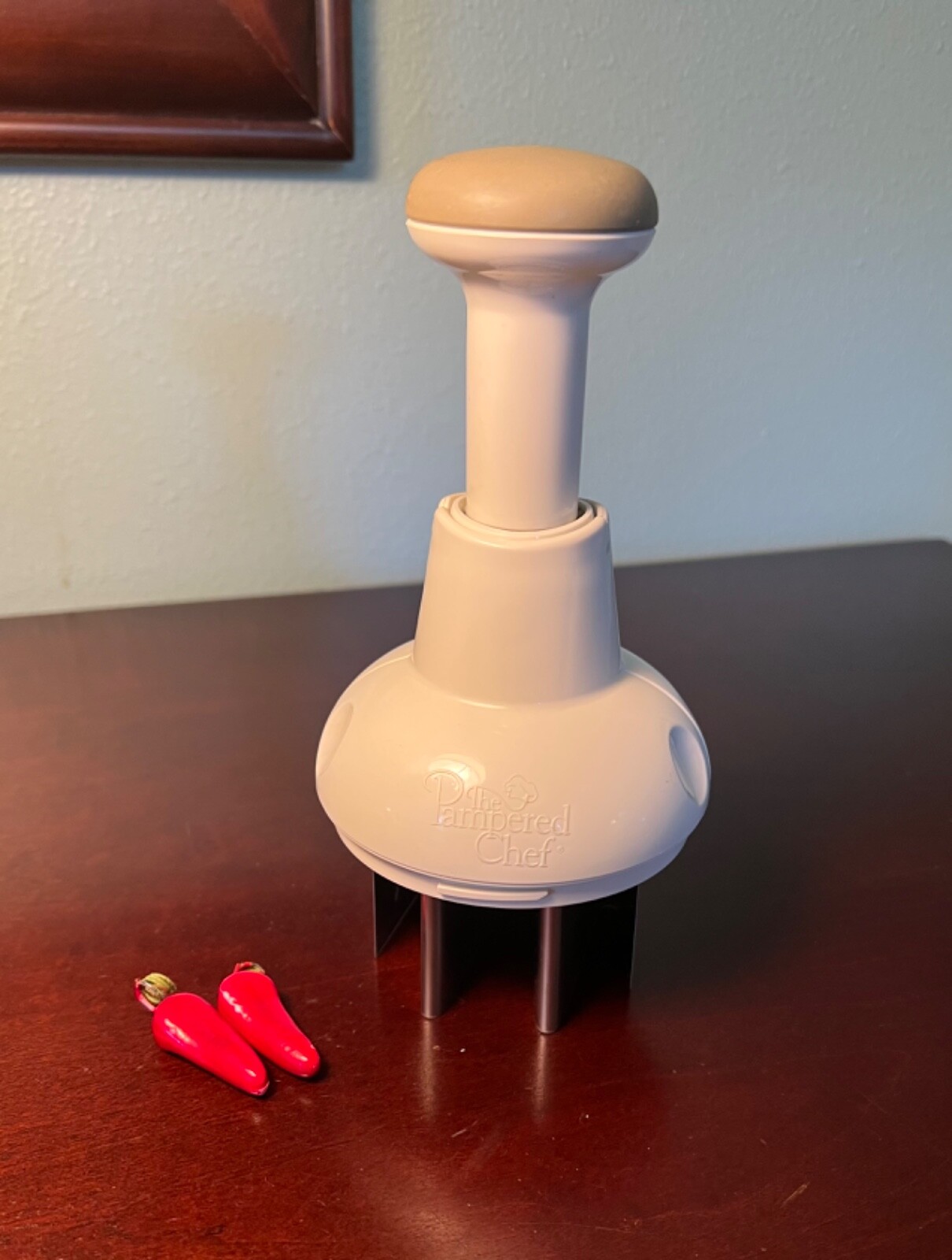 Pampered Chef Food Chopper Replacement Part Rotating Blades/Handle PART ...