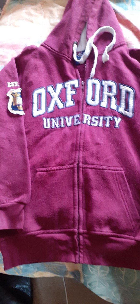Pink Oxford College Hoodies Official Oxford University Hoodie, Size