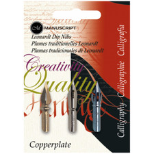 Manuscript Copperplate Dip Nibs (3pc)