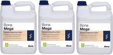 Bona Mega Wood Floor Finish Satin Contractor 3 Pack Gallon