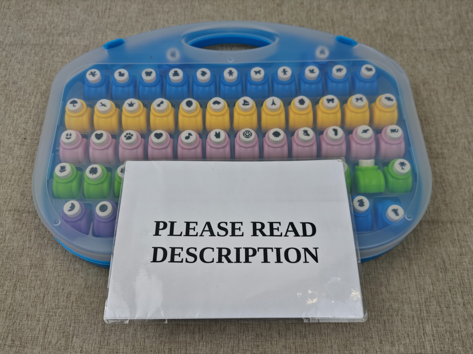 Shape Paper Punch Set | School Scrapbooking Paper Punchers for Arts (READ)