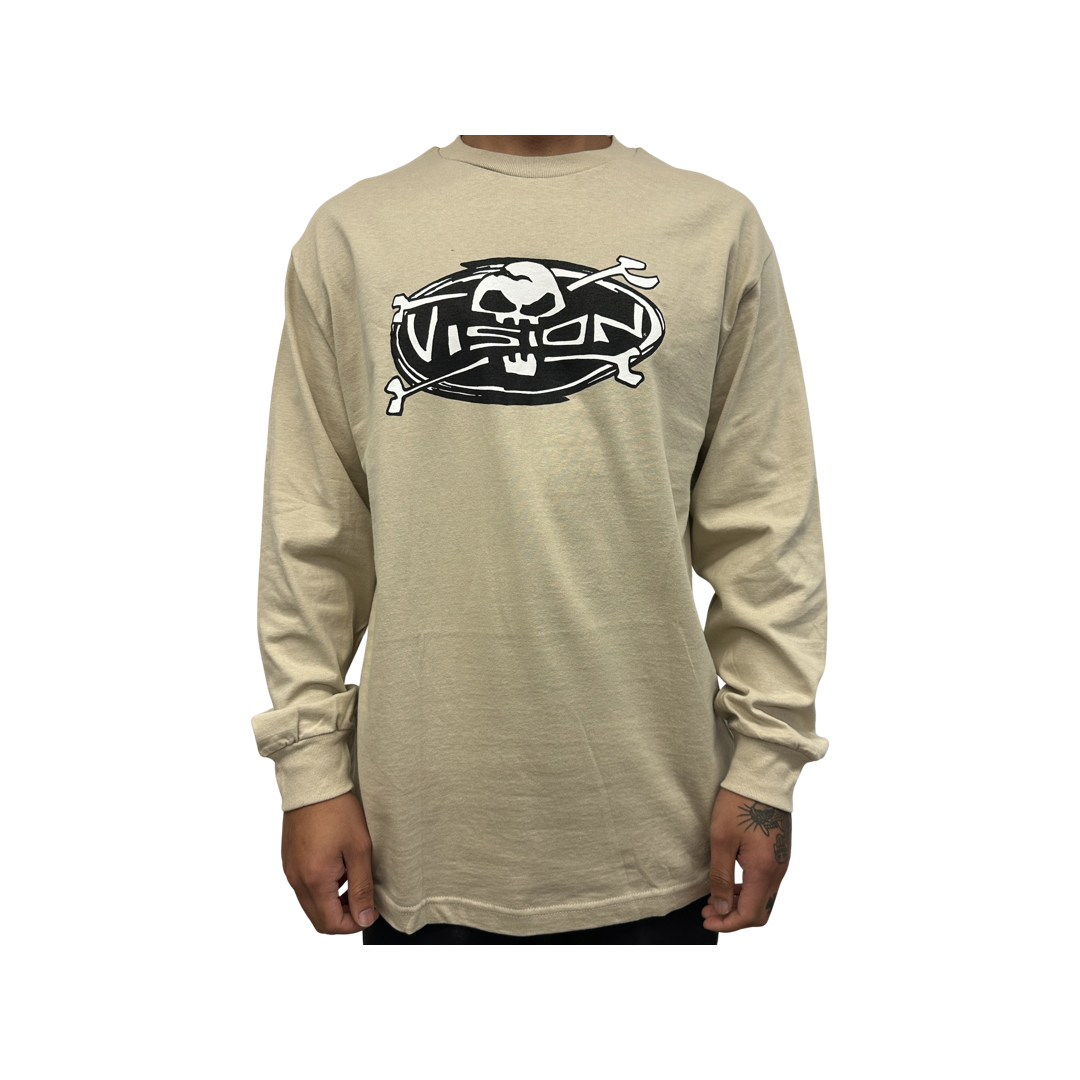 VISION STREET WEAR Shirt Adult Mens Shredder L/S Vintage Skate T