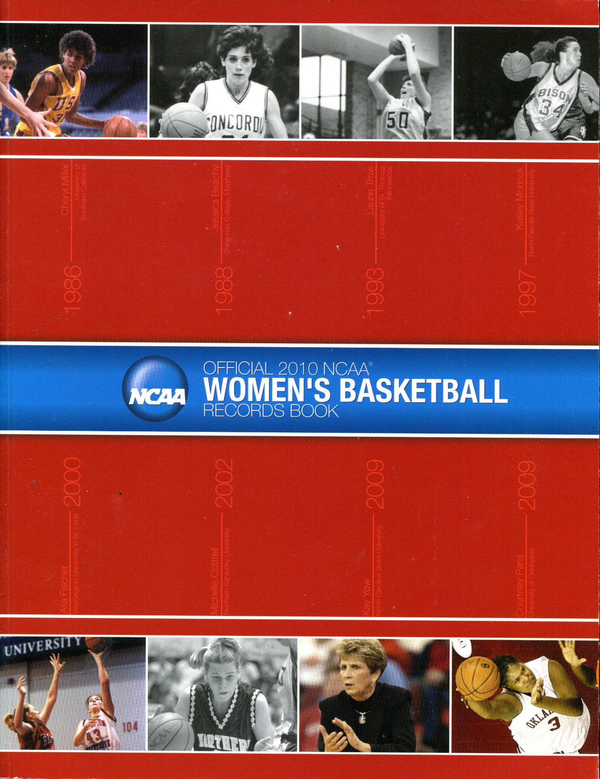 NCAA Official 2010 Women's Basketball Record Book eBay
