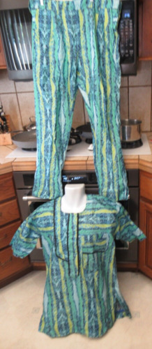 Outrageous 2 piece shirt pants vintage 1990's Scru