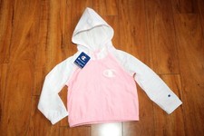 NWT GIRLS CHAMPION SZ 6 JACKET HOODIE WINDBREAKER