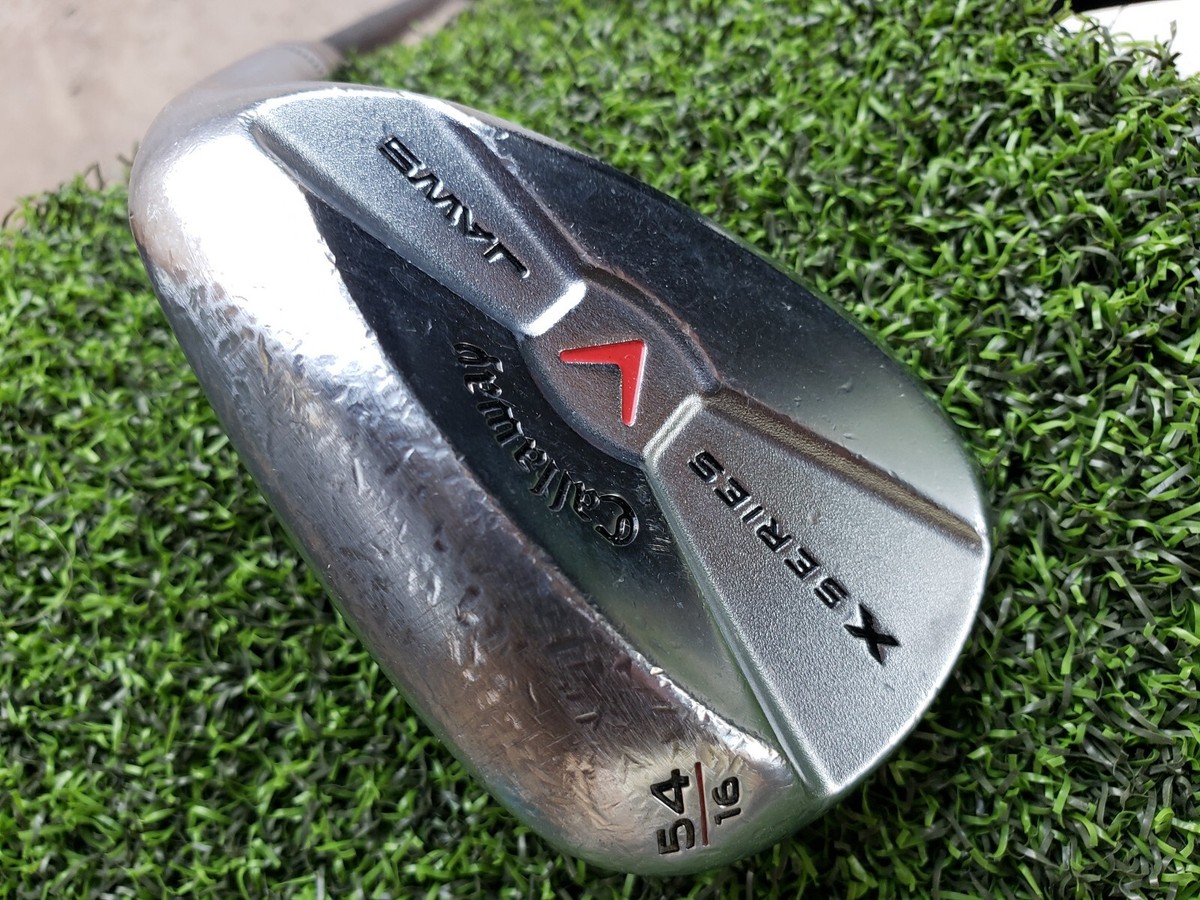 Callaway X-Series Jaws SW Forged Chrome Sand Wedge 54 16 Stiff 80i