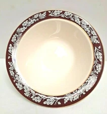 Homer Laughlin China 'Regal Red' 9" Serving Bowl Century Service  Elegant VTG